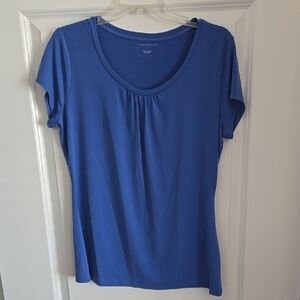 Worthington Blue Short Sleeve Top
